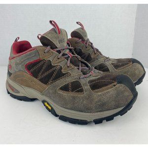 Timberland Womens Pro Series Willow Trail Safety Toe Sneakers Brown 90666 Size 9